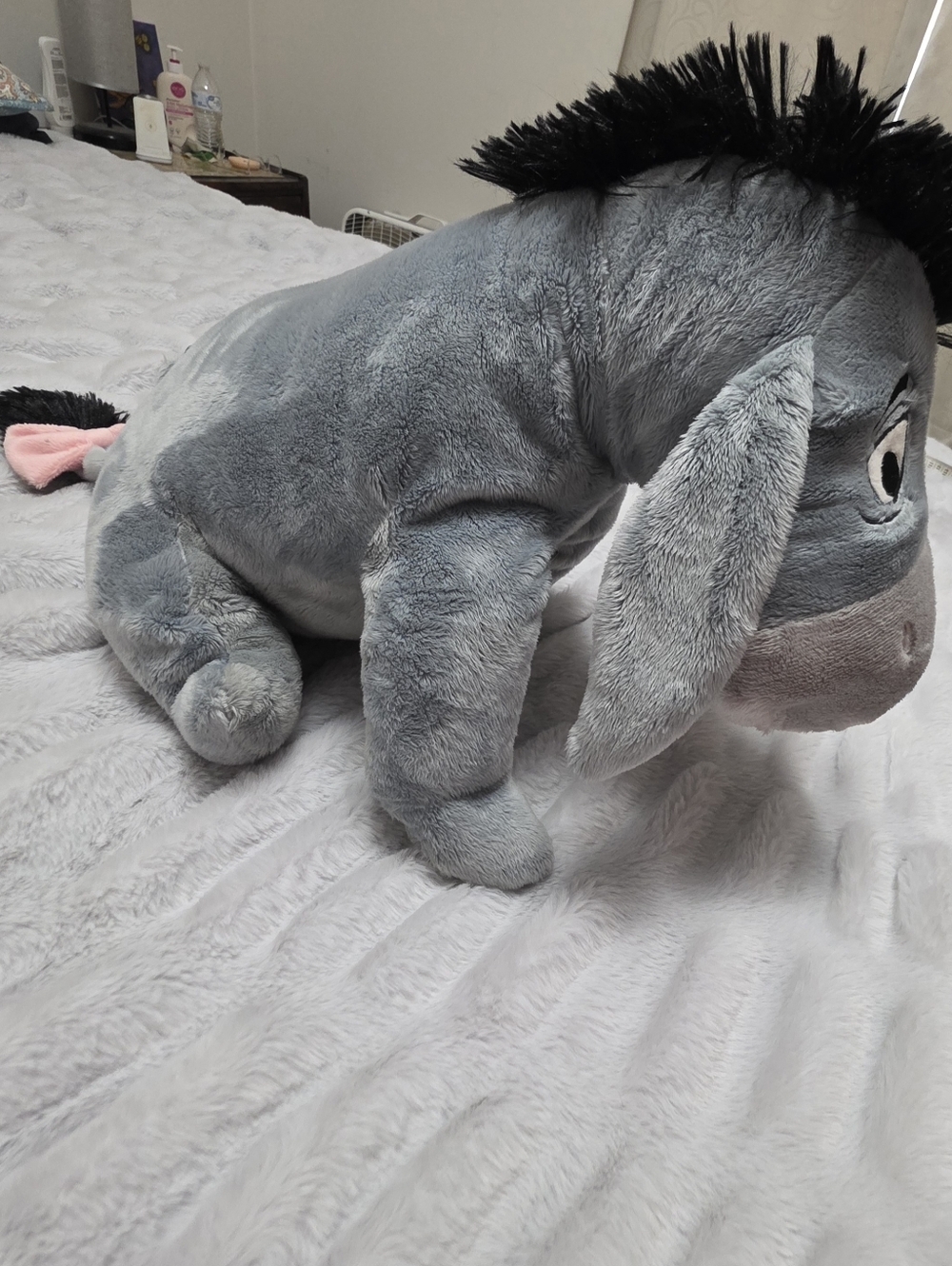 Disney Store Eeyore Plush Winnie The Pooh Grey Detachable Tail - Picture 2 of 12